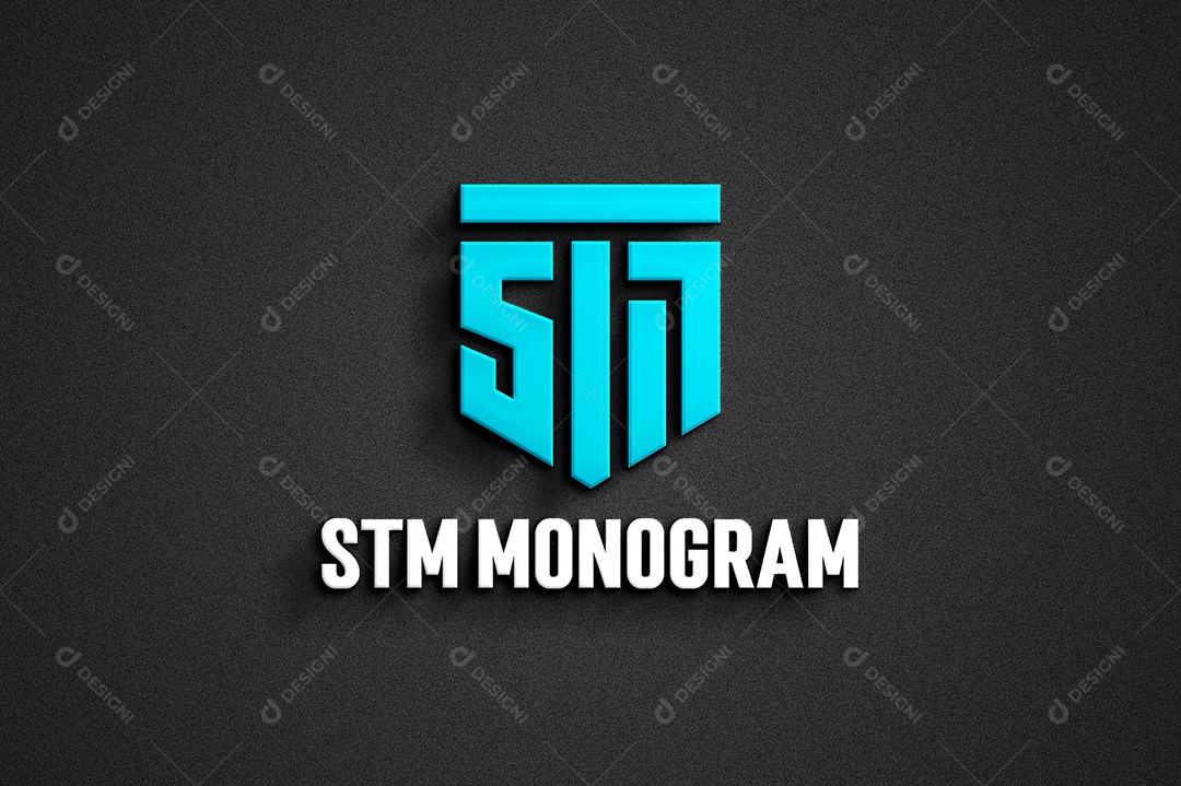 Logo Empresarial STM EPS + AI Editável