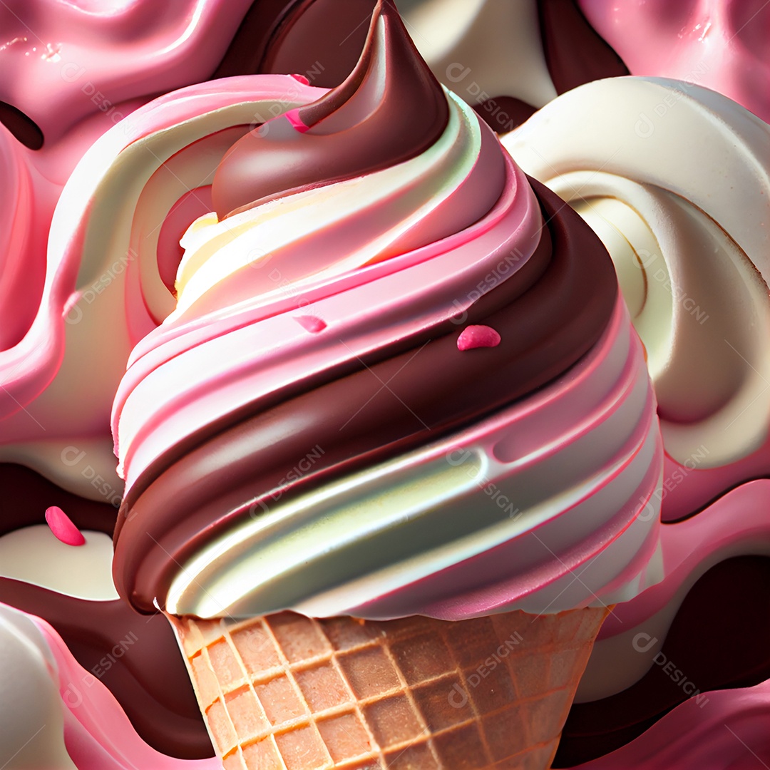 Sorvete de casquinha