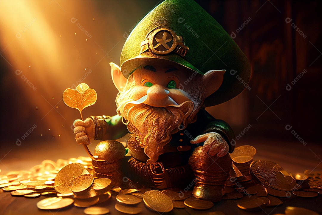 Ilustração dia de São Patrício