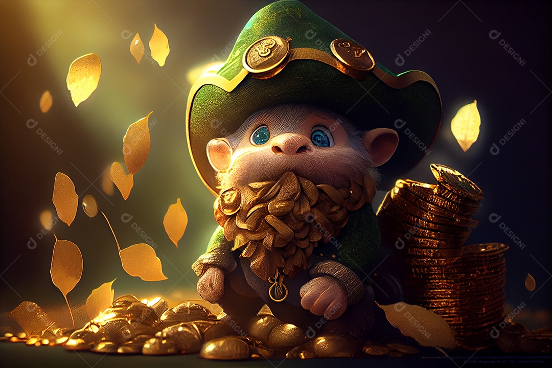 Ilustração dia de São Patrício