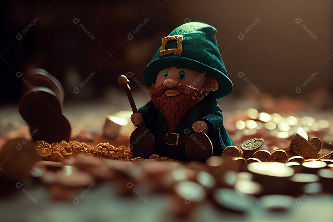 Ilustração dia de São Patrício