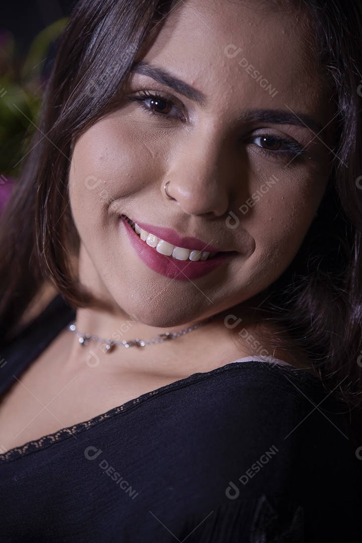 Linda mulher jovem garota