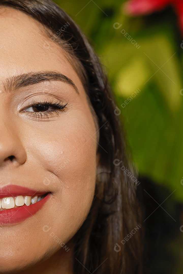 Linda mulher jovem garota