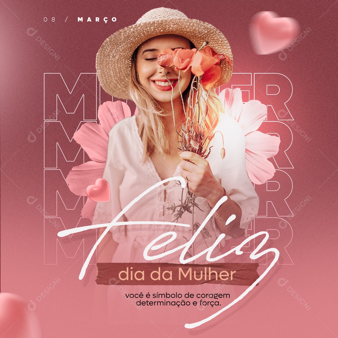 International Women's Day March 08 Social Media PSD Editable