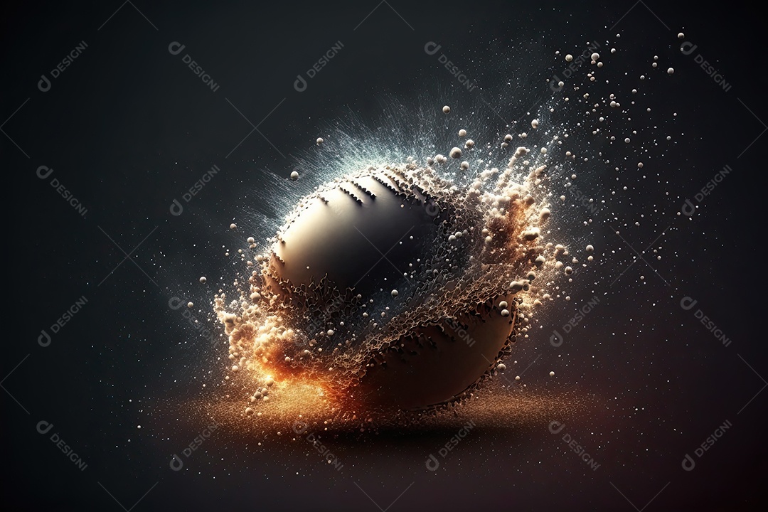 ilustração sobre beisebol