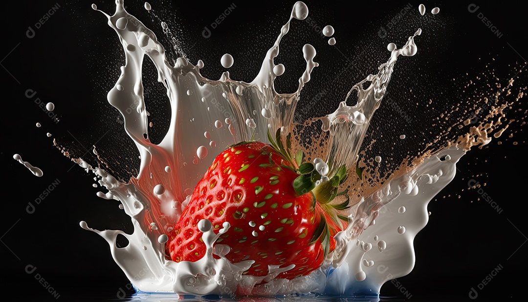 ilustração de frutas tropicais