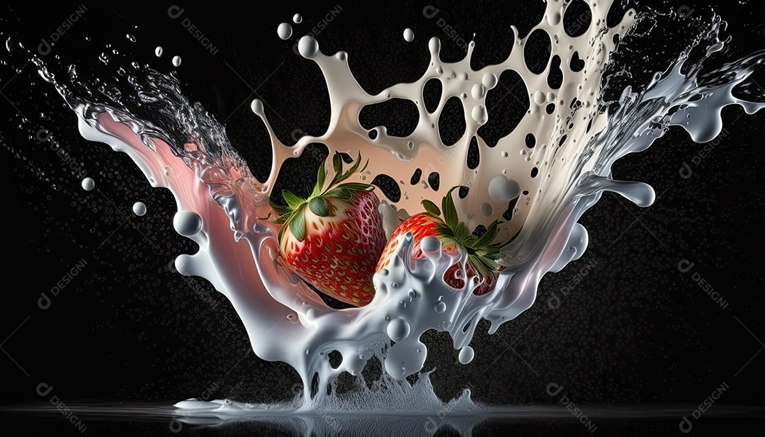 ilustração de frutas tropicais