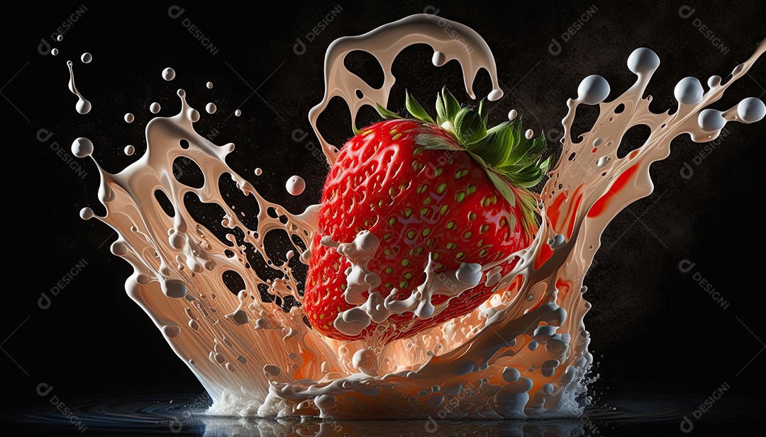 ilustração de frutas tropicais