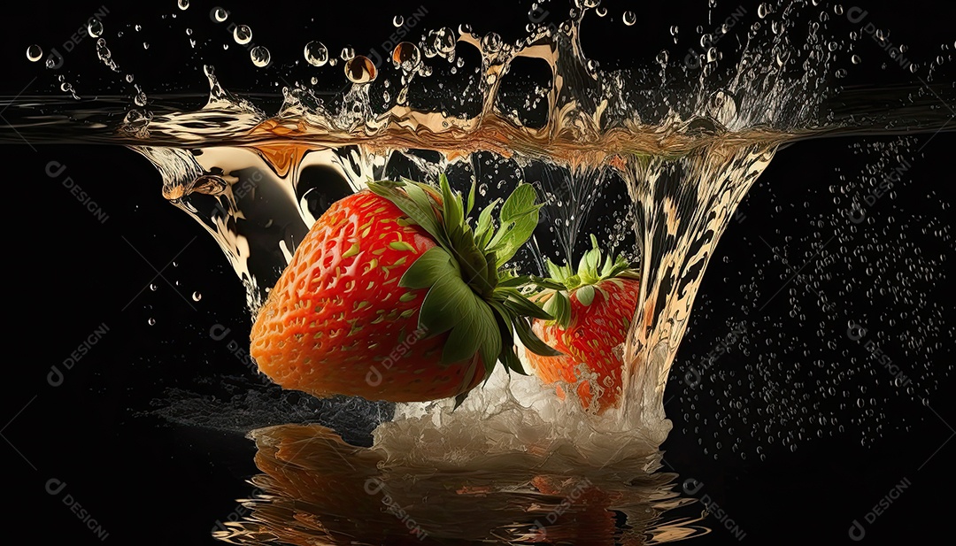 ilustração de frutas tropicais