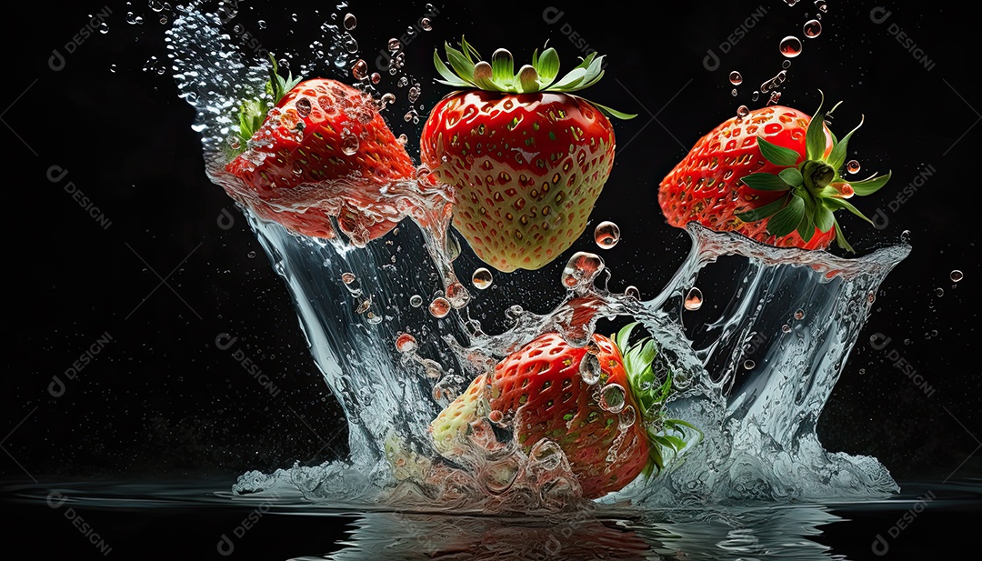 ilustração de frutas tropicais