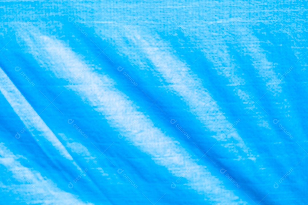 Textura gradiente de roupa de cama azul estilo de curva turva de tecido de luxo abstrato, roupa de cama enrugada e sombras cinza escuras, plano de fundo