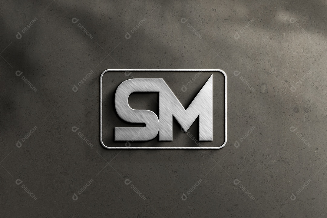 Mockup Logotipo de Empresa PSD Editável