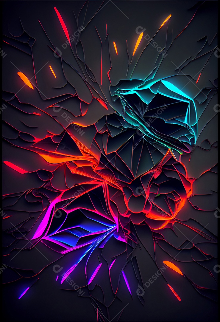 Background abstrato colorido