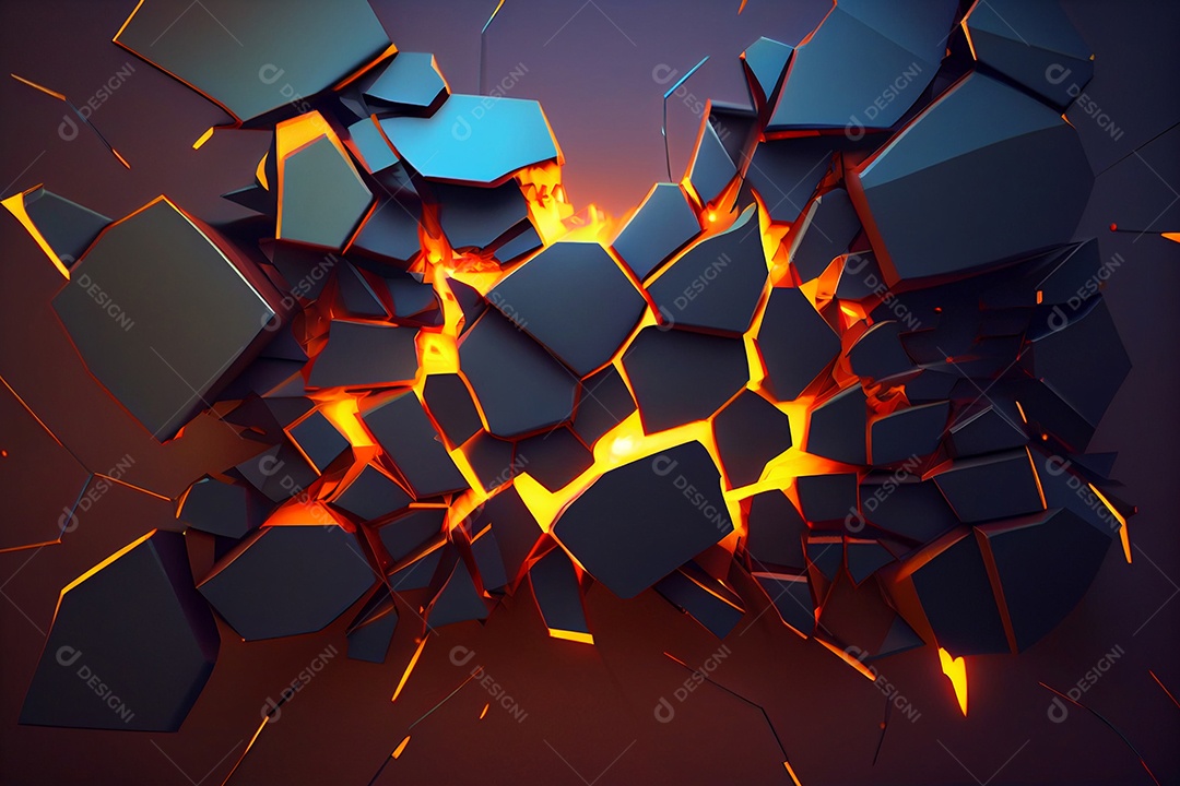 Background craquelado colorido