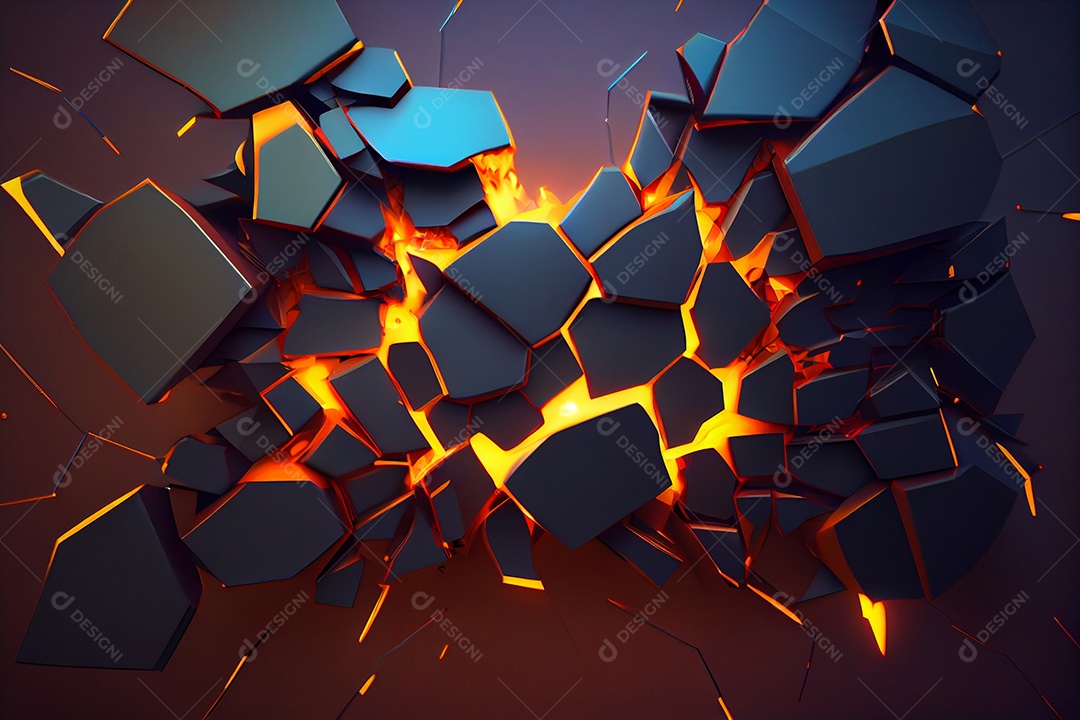 Background craquelado colorido