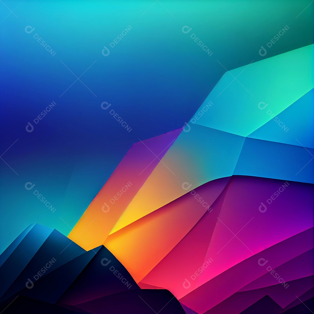 Background gradiente colorido