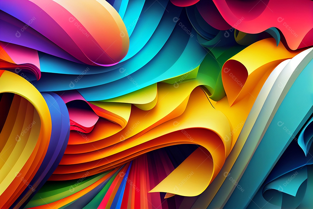 Fundo background colorido