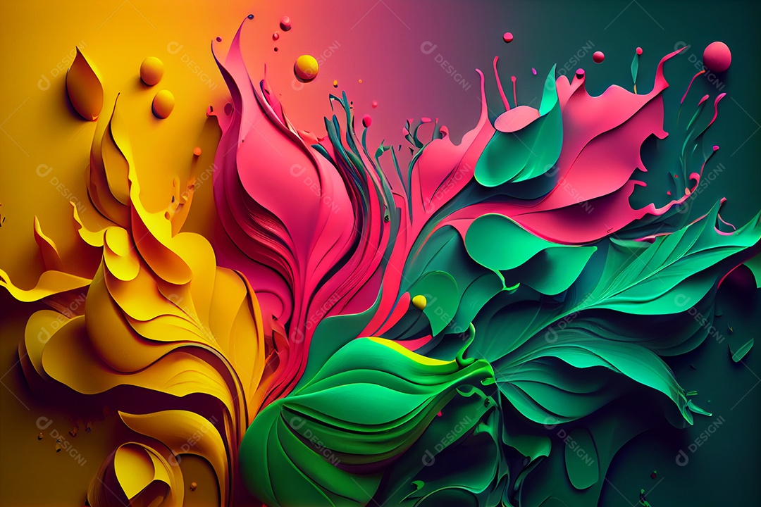 Fundo background colorido