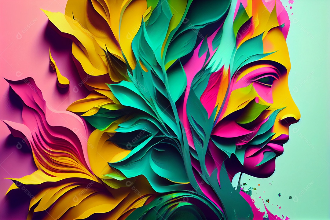 Fundo background colorido