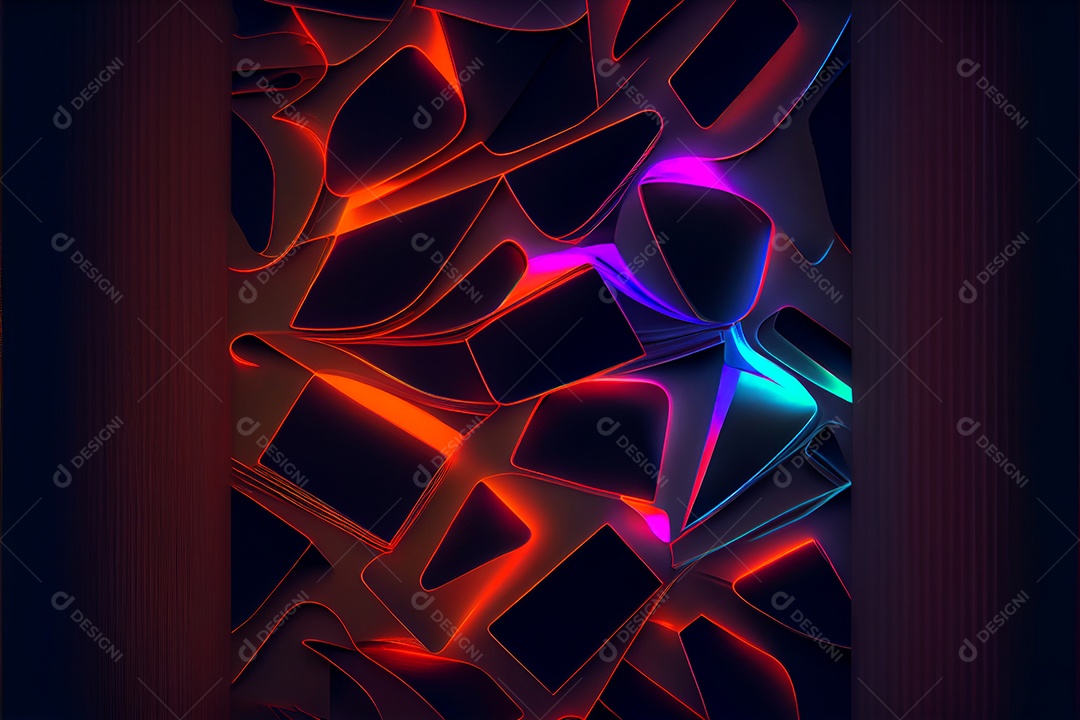 Fundo abstrato colorido