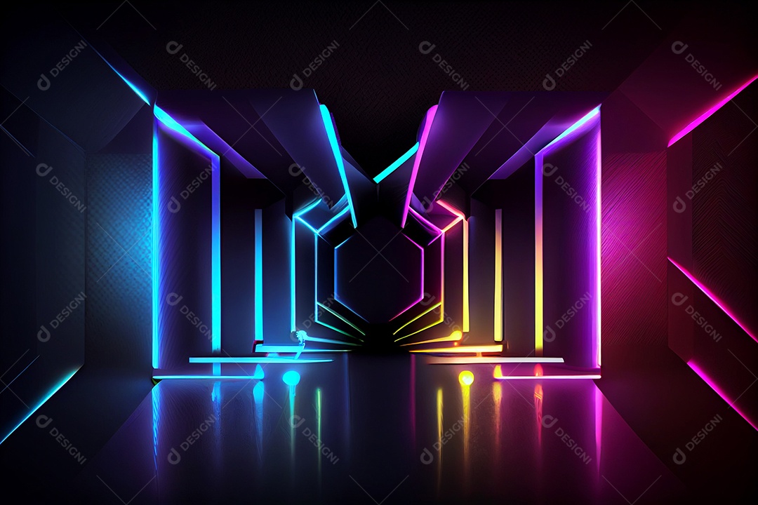 Fundo abstrato colorido