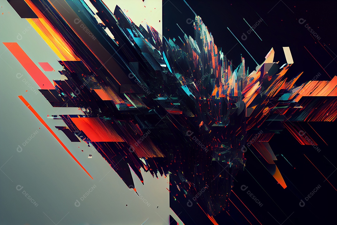 Fundo abstrato colorido