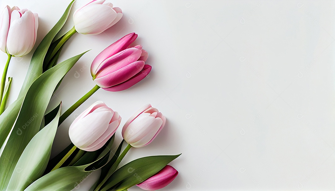 Background moldura de flores