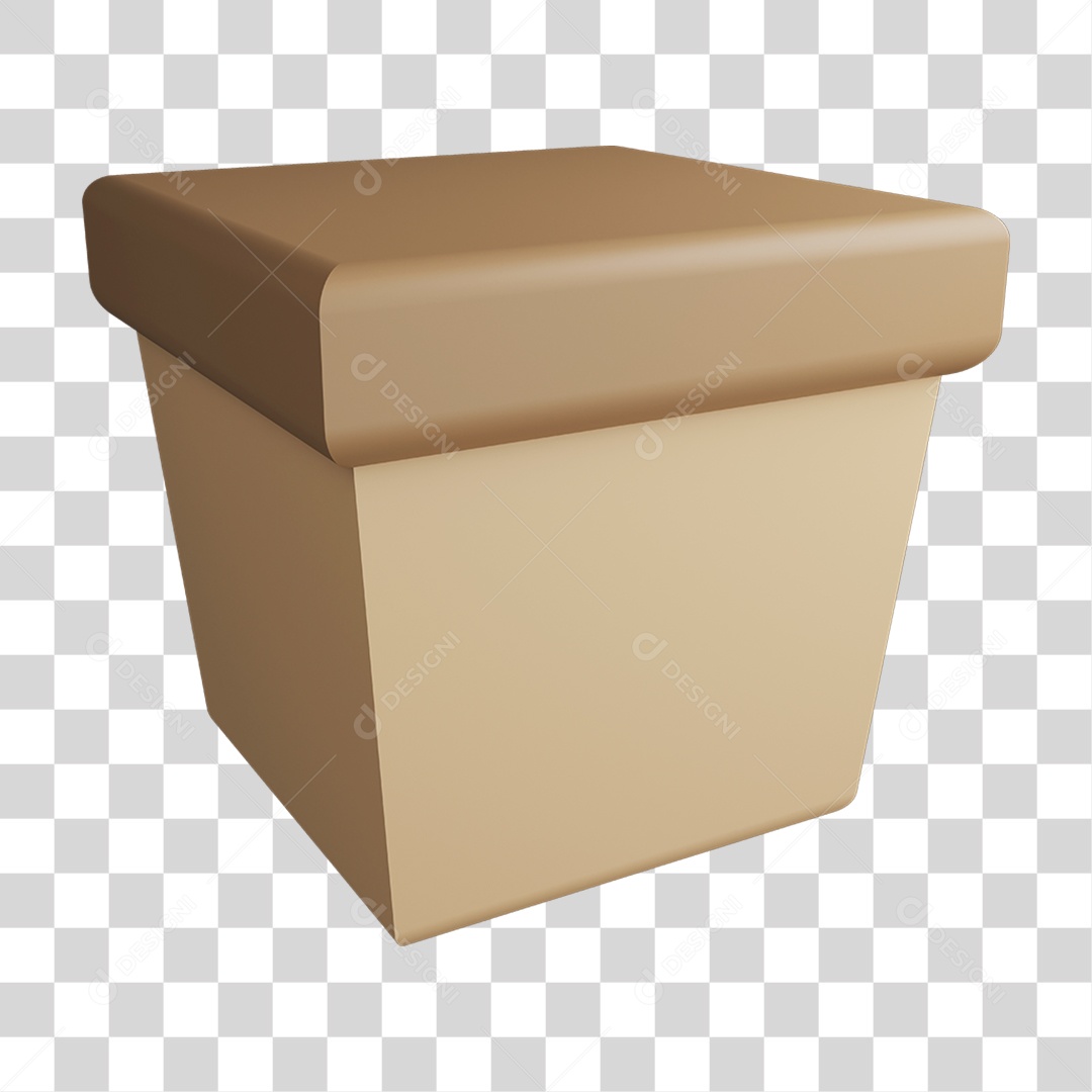 Caixa de Untensilios PNG Transparente