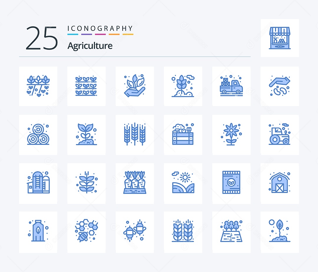Pacote de Ícones e Elementos Vetores EPS