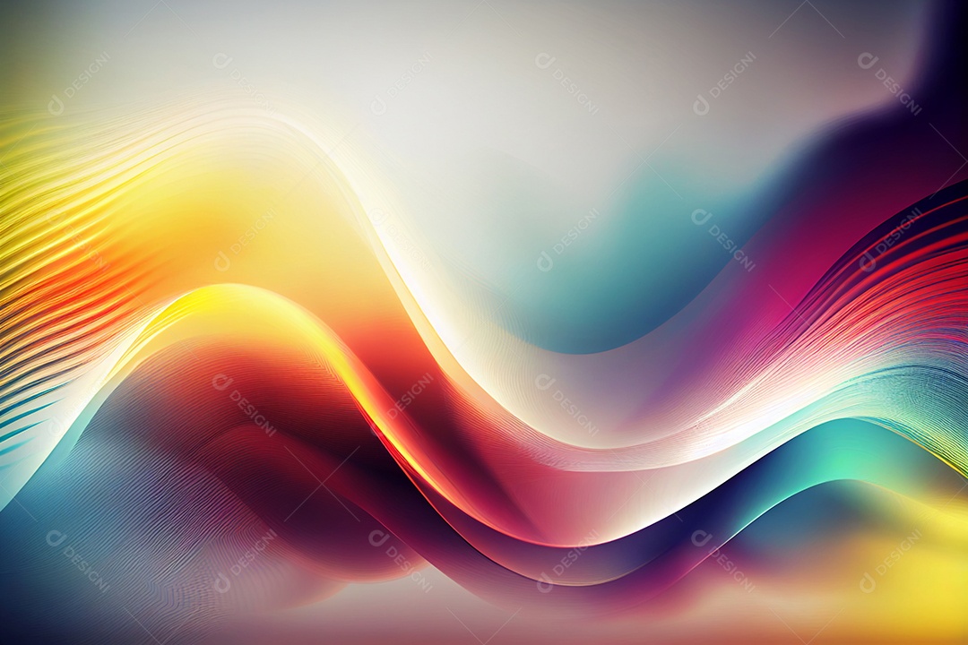 Background traços coloridos