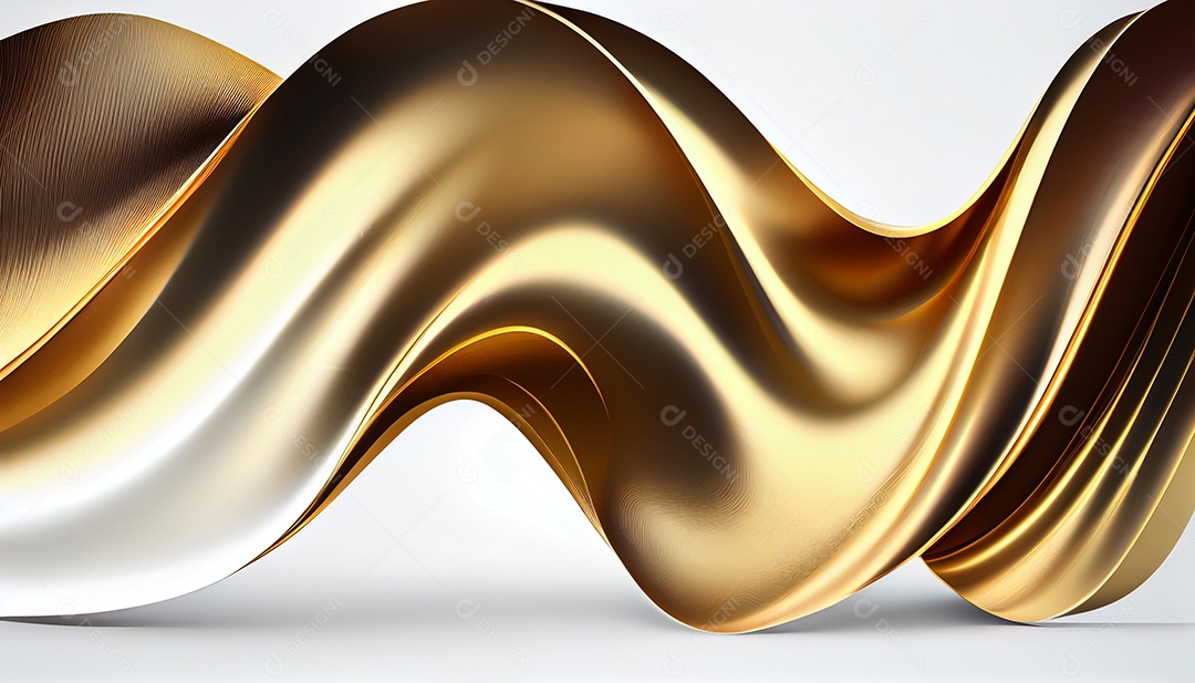 Background abstrato dourado e branco