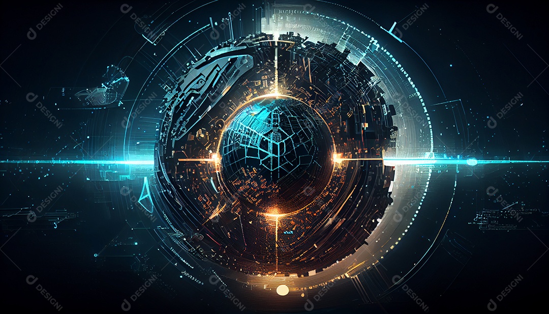 Background de ciber segurança