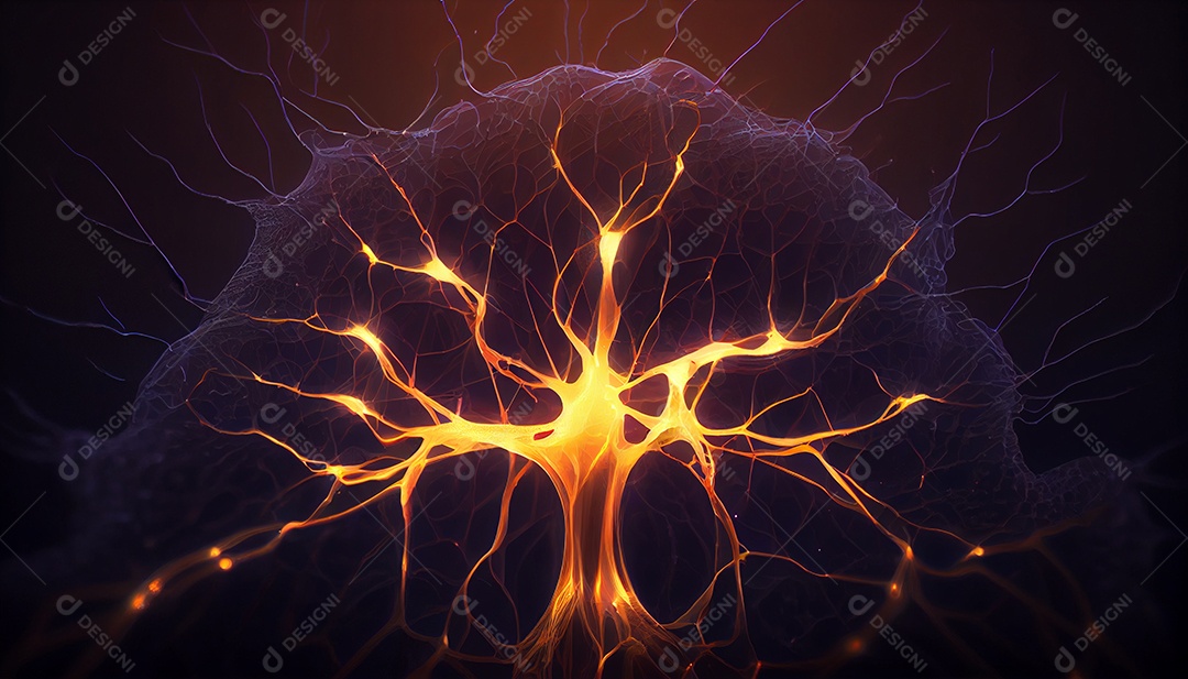 Background de tecnologia abstrato futurística