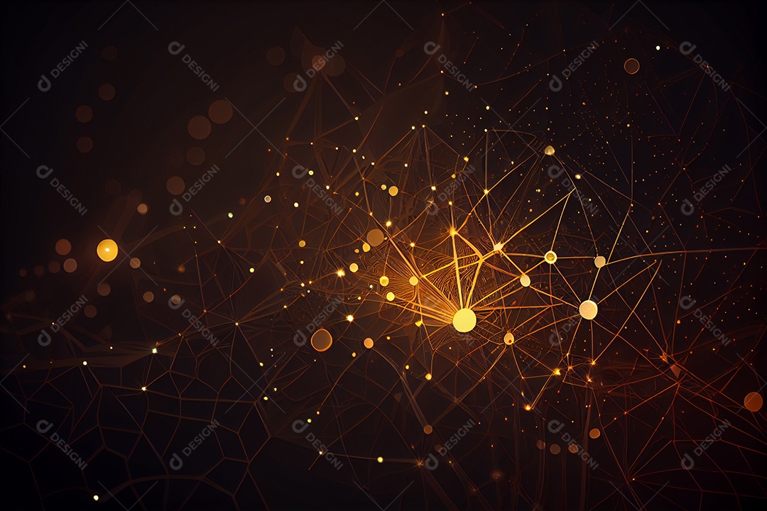 Background de pontos amarelos