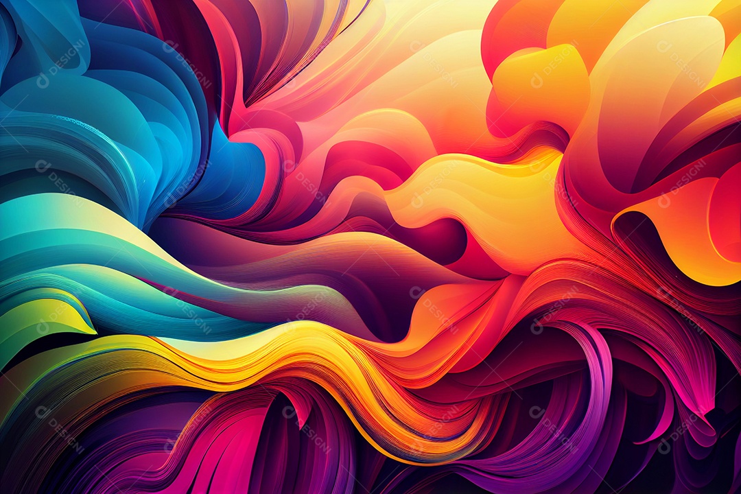 Background abstrato colorido