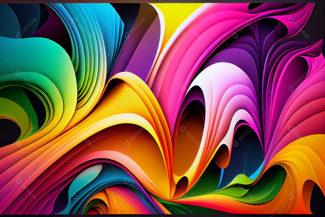 Background abstrato colorido