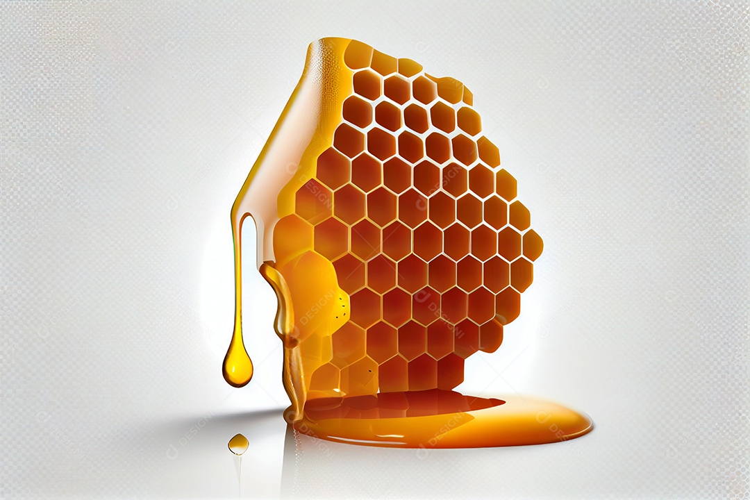 Ilustração de favo de mel