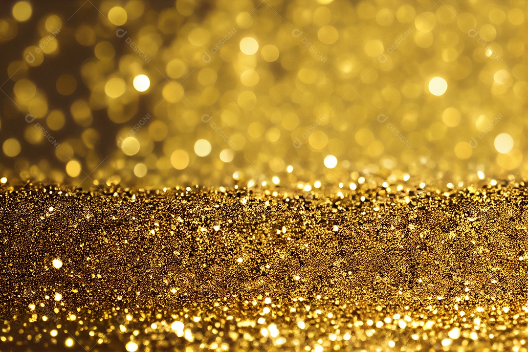 Textura de glitter dourado