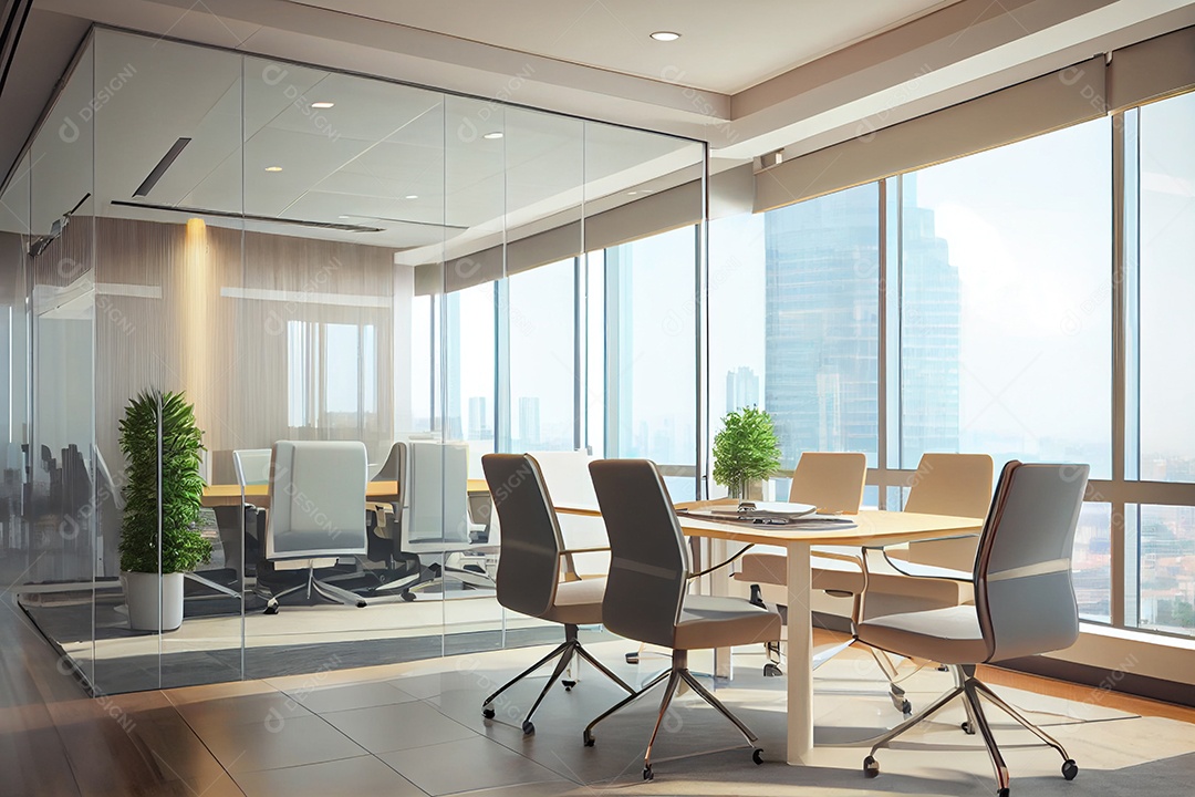 Interior de um apartamento moderno