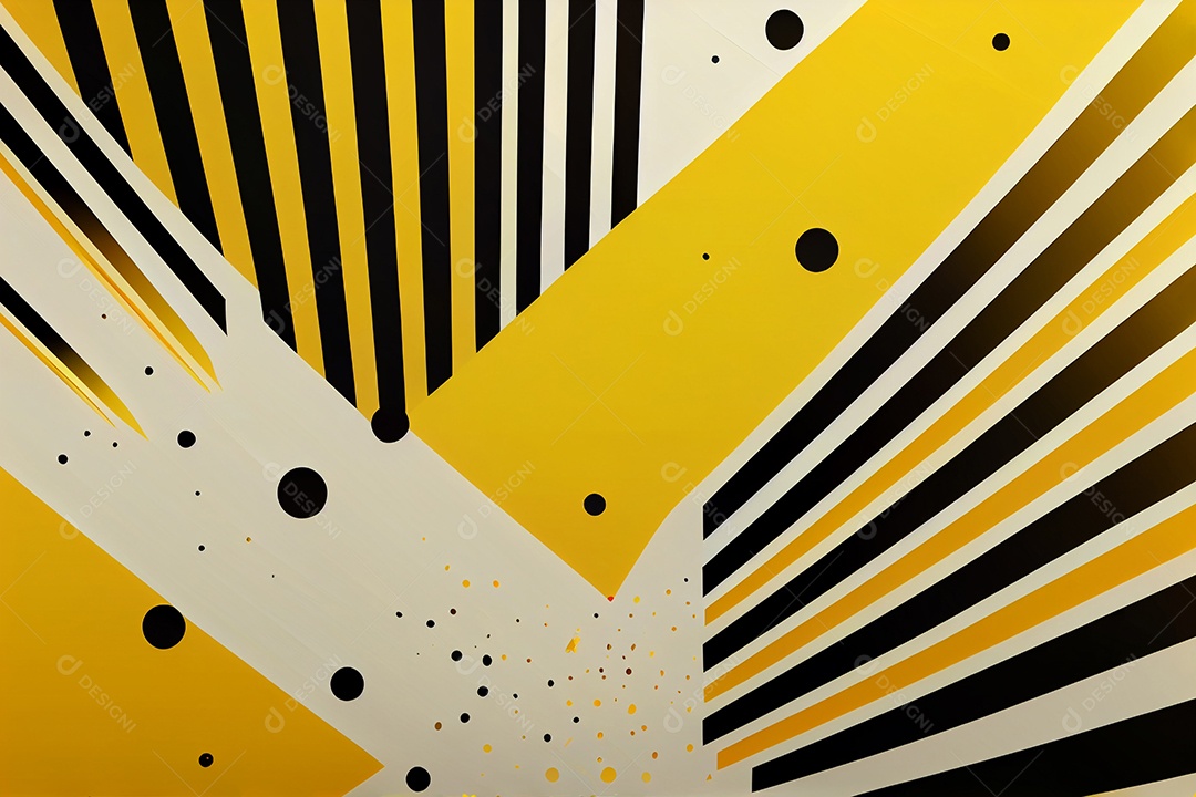 Fundo background amarelo e preto