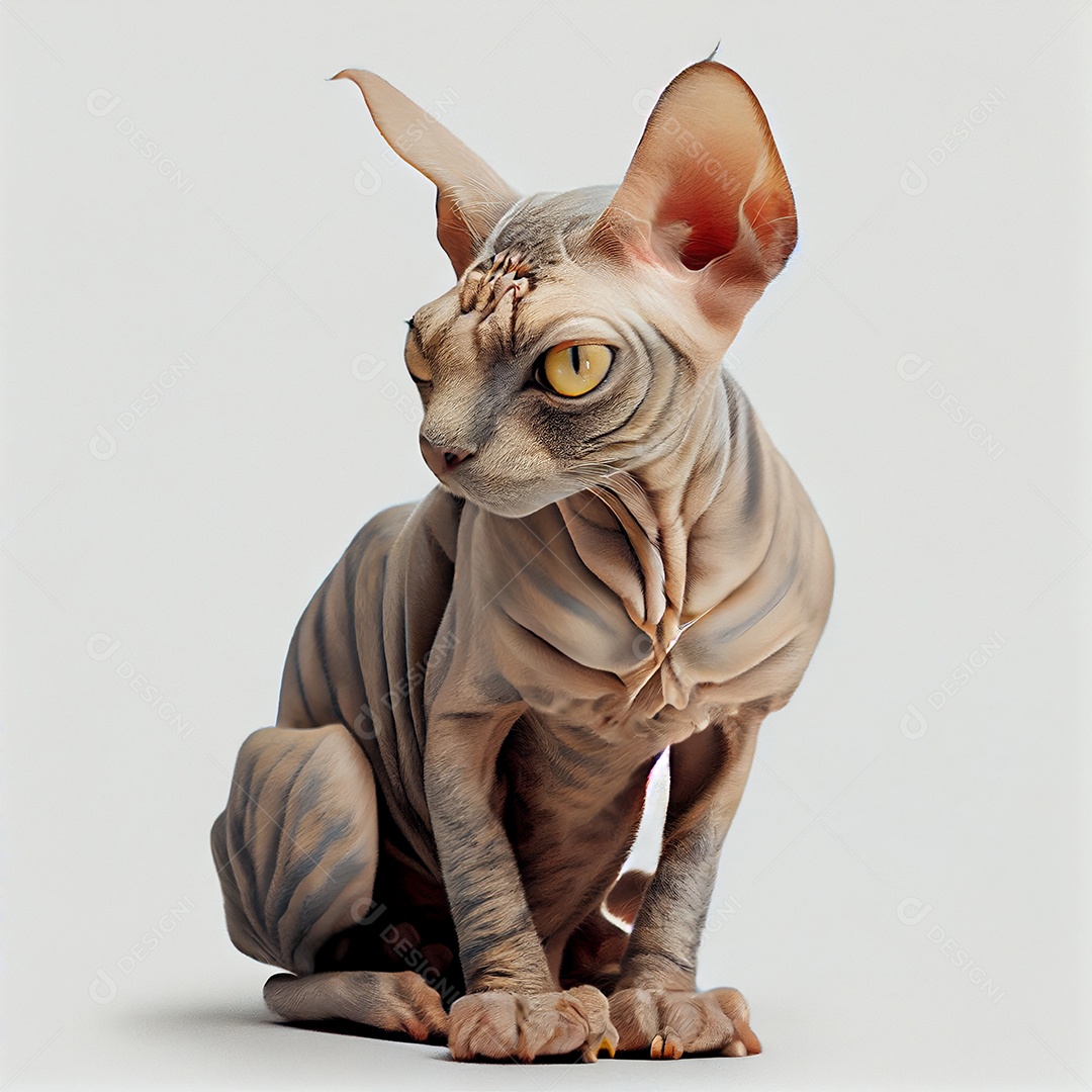 Lindo gato sphynx