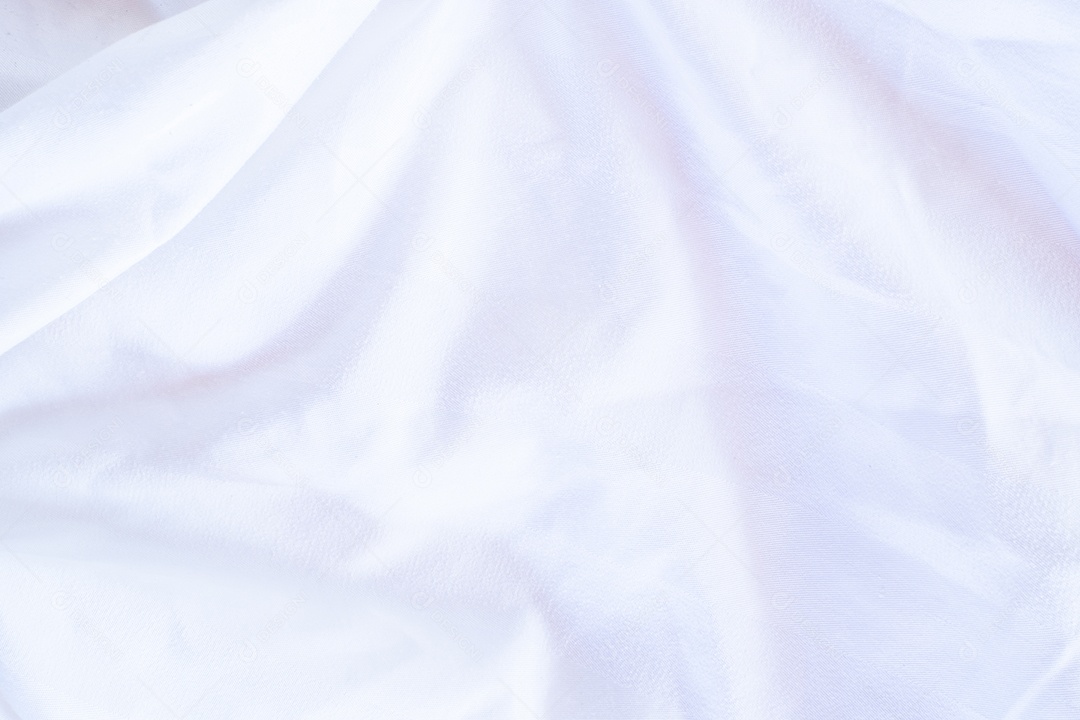 Textura gradiente de linho branco estilo de curva turva de tecido de luxo abstrato, roupa de cama enrugada e sombras cinza escuras, plano de fundo