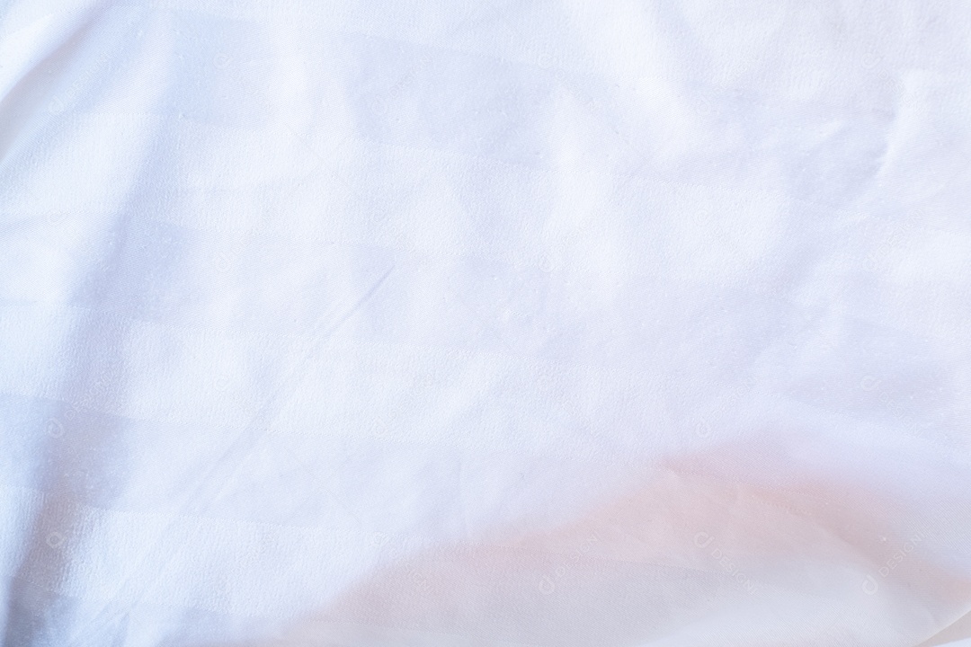 Textura gradiente de linho branco estilo de curva turva de tecido de luxo abstrato, roupa de cama enrugada e sombras cinza escuras, plano de fundo