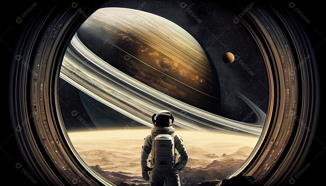 Dia Mundial do Astronauta 12 de abril realista