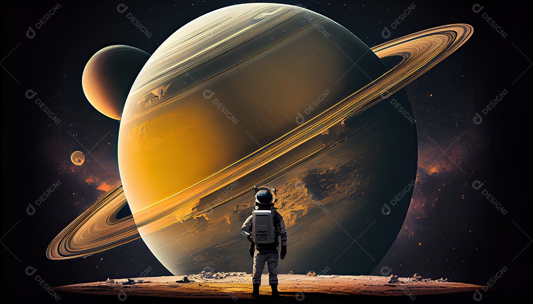 Dia Mundial do Astronauta 12 de abril realista