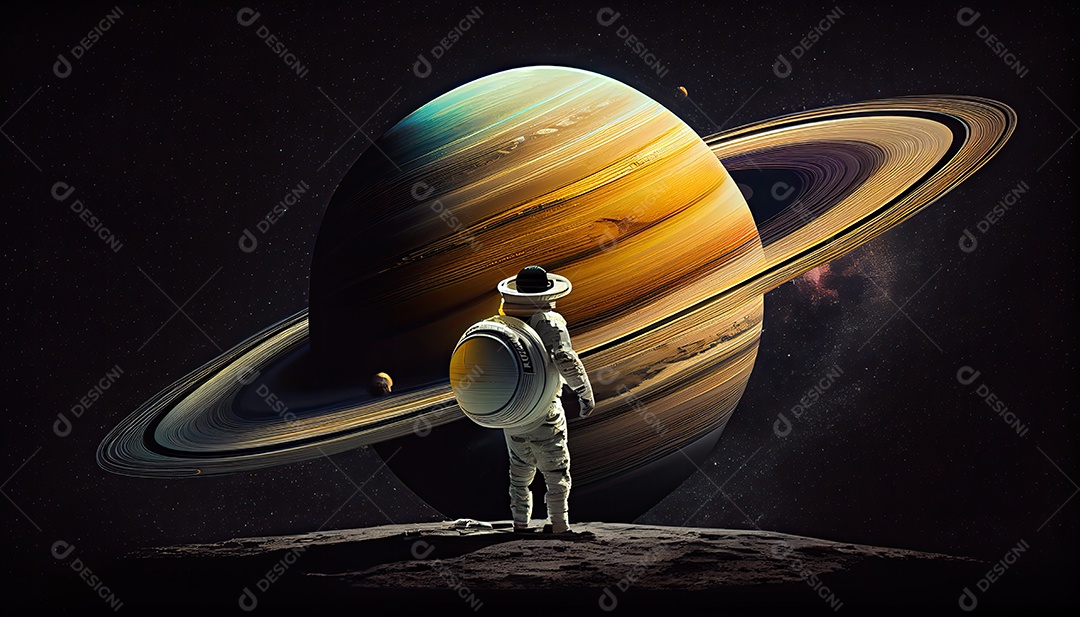 Dia Mundial do Astronauta 12 de abril realista