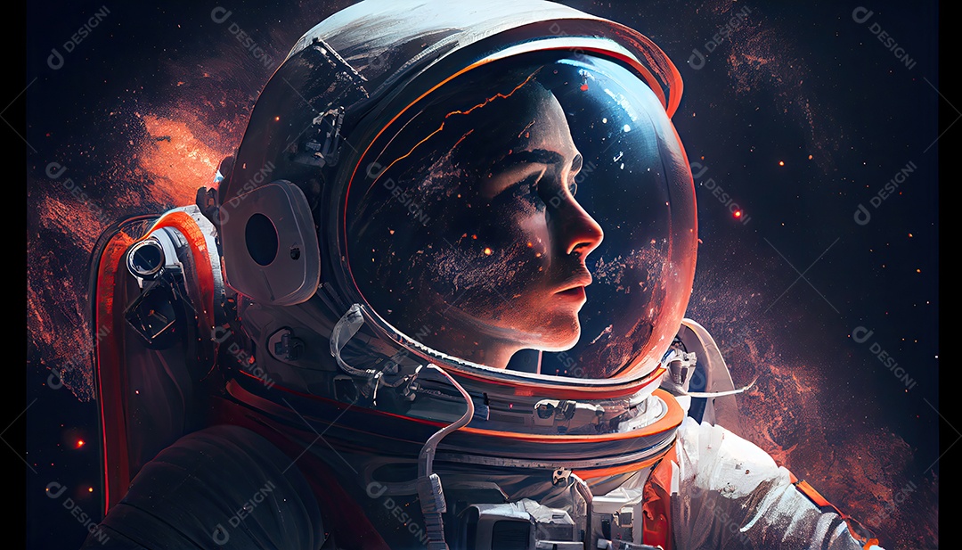 Dia Mundial do Astronauta 12 de abril realista