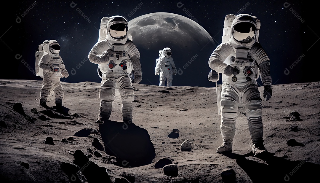 Dia Mundial do Astronauta 12 de abril realista