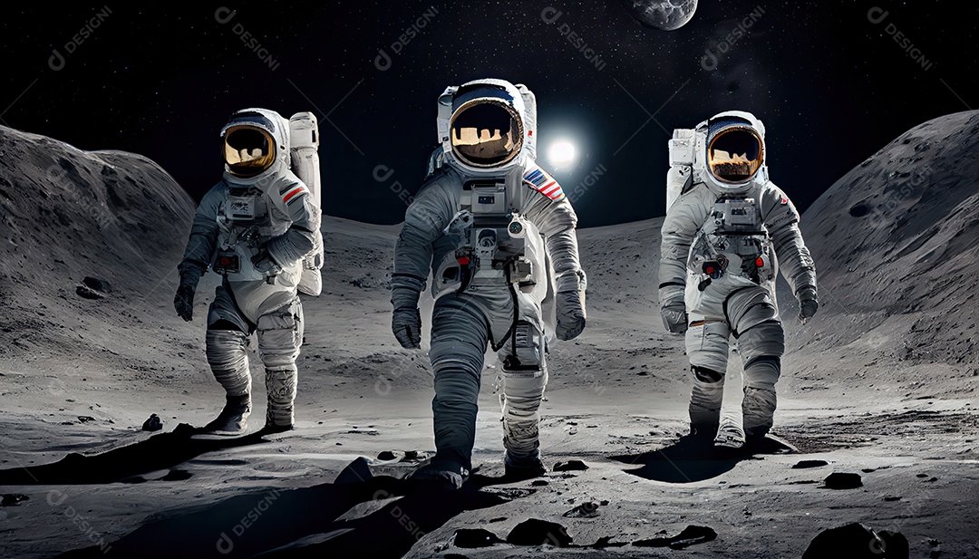 Dia Mundial do Astronauta 12 de abril realista