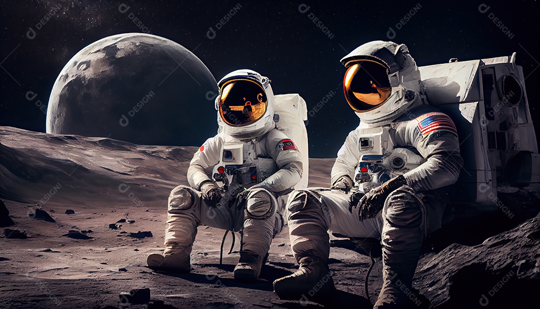 Dia Mundial do Astronauta 12 de abril realista